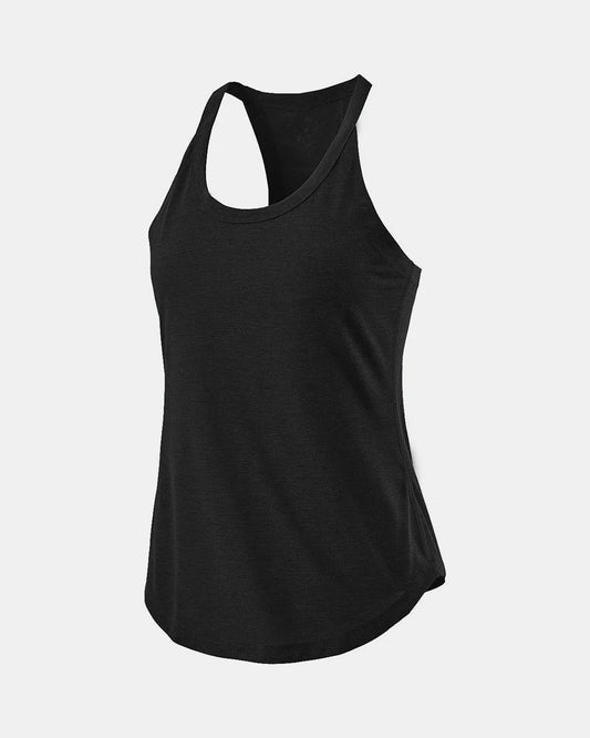 Black tank top