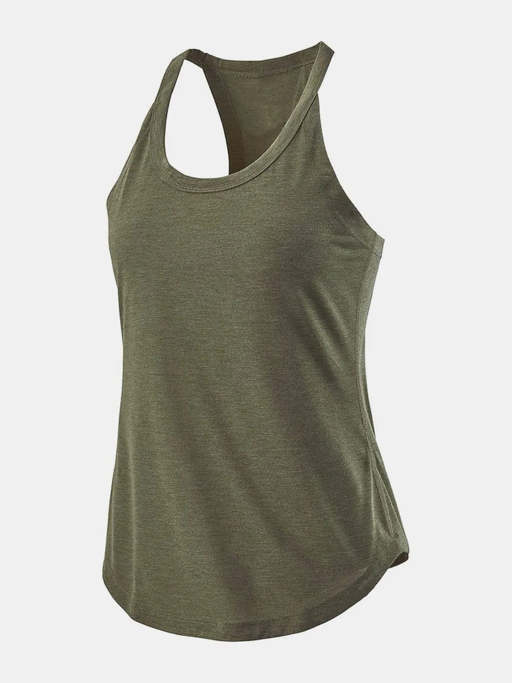 Green tank top