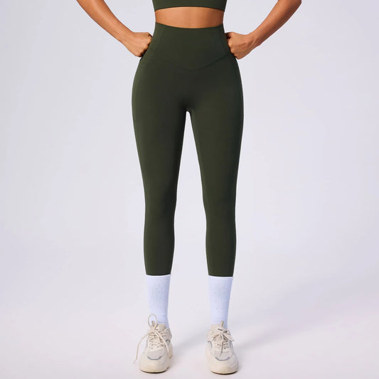 oNMexis Sculpting High-Waist Pocketed Leggings