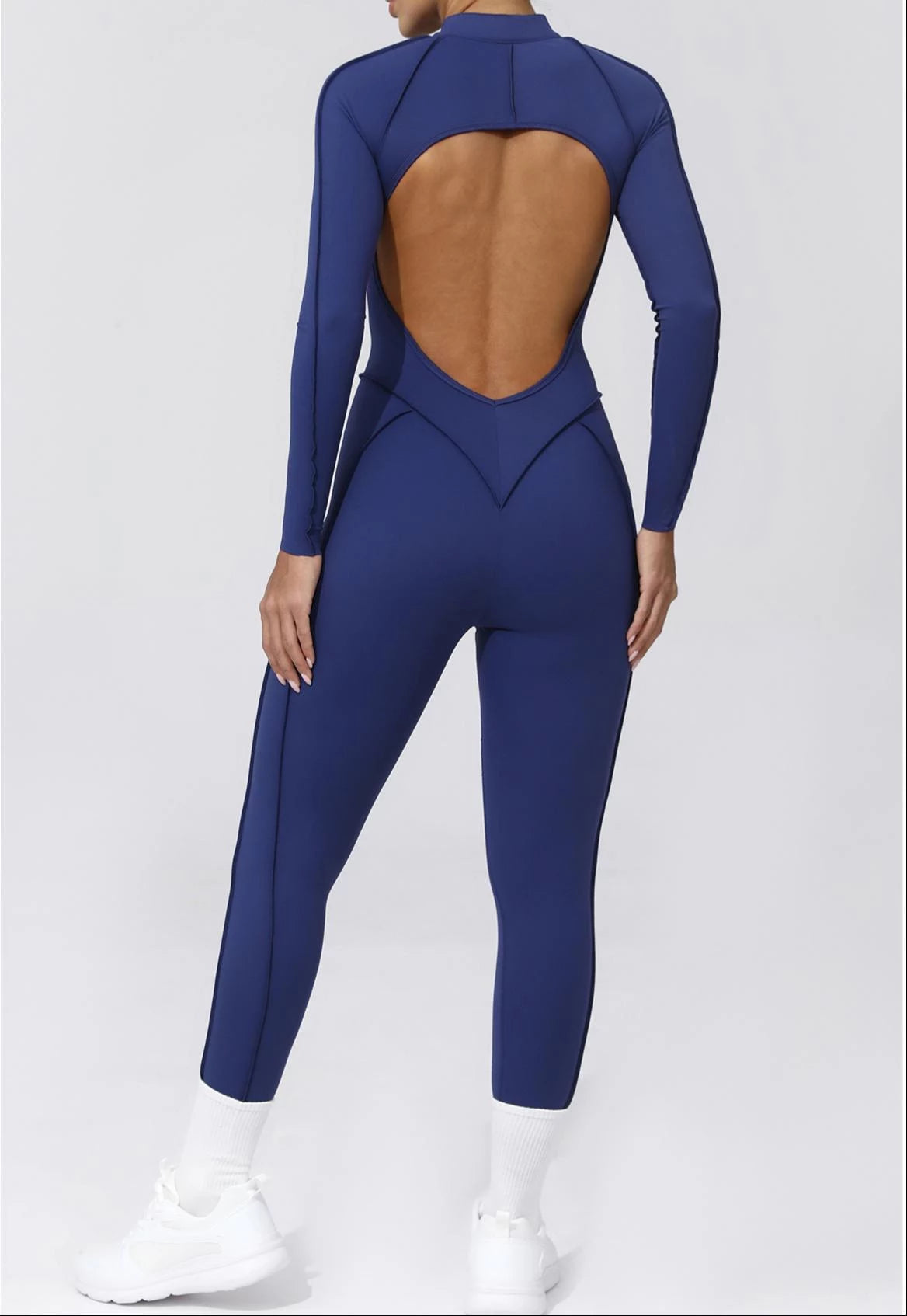 oNMexis Silhouette Backless Jumpsuit